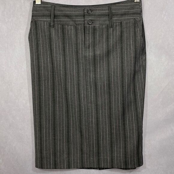 Pinstriped Pencil Skirt   - Picture 1 of 5